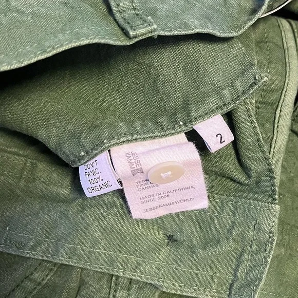 Jesse Kamm Ranger Pants in Olive - 2 - Picture 4 of 4